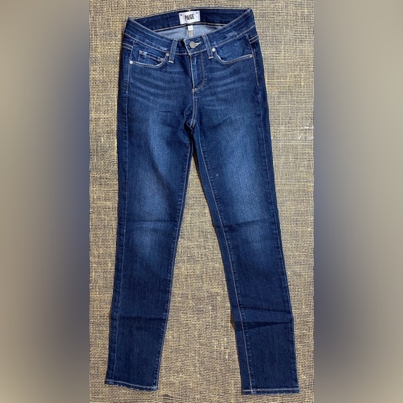 Paige Jeans Women’s Size 26 Skyline Ankle Peg Stretch Inseam 28” - Picture 1 of 9